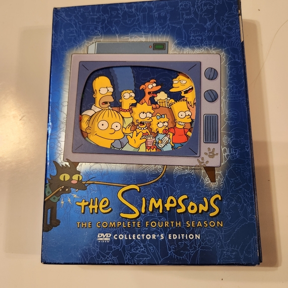 The Simpsons Complete Fourth Season Collector's Edition DVDs - Picture 1 of 9